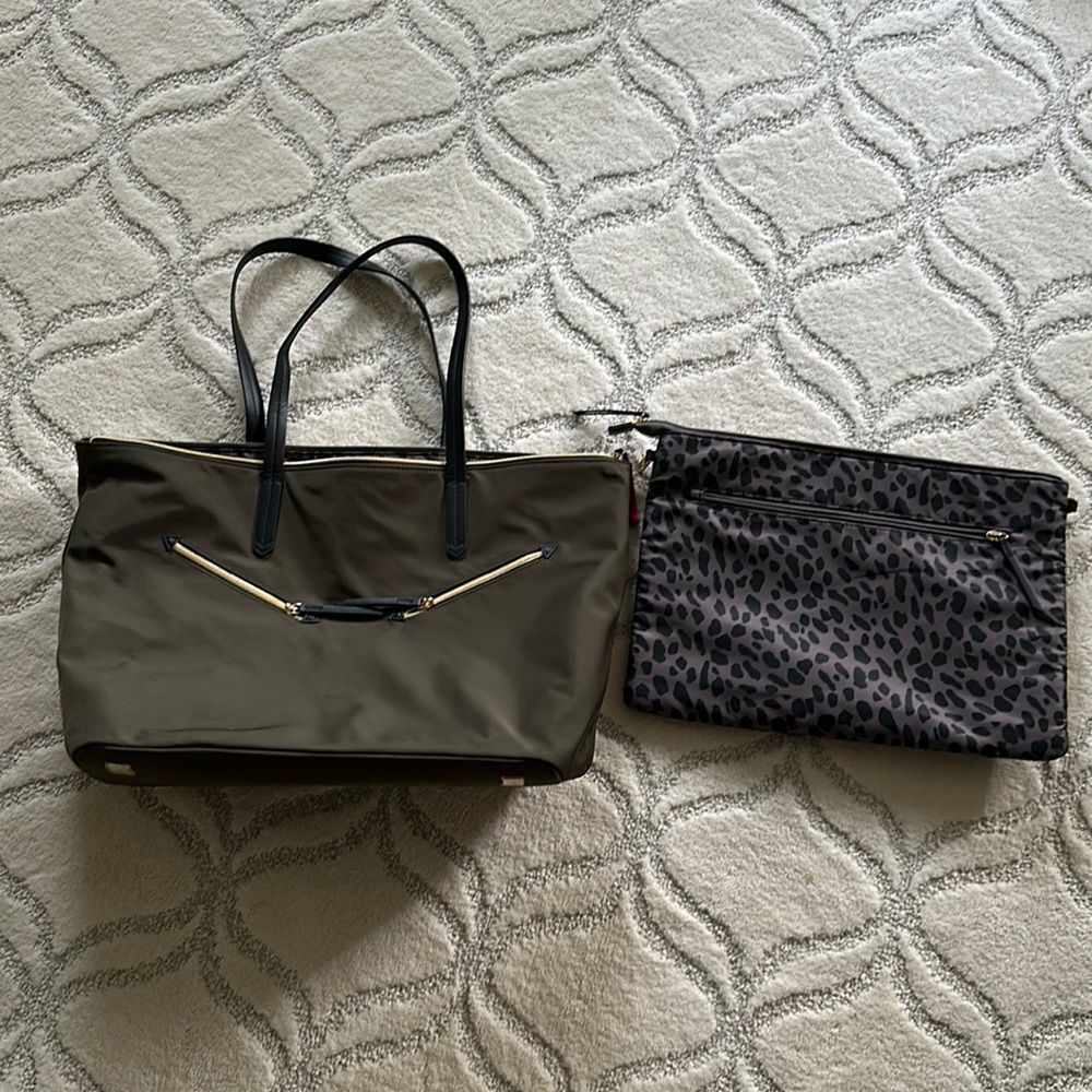 Stella & Dot Lady Boss Tote Green